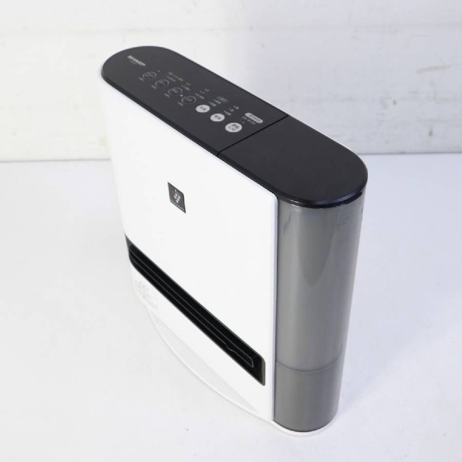 2021年製 SHARP シャープ プラズマクラスター 加湿セラミックファンヒーター HX-PK12-W 木造6畳 コンクリ8畳 286v17