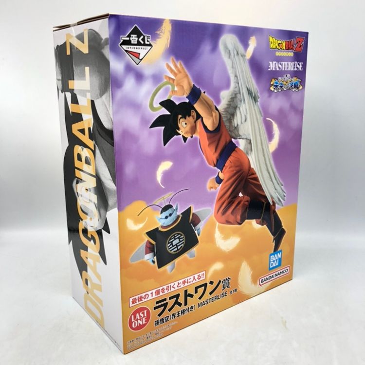 【中古】バンダイ　ラストワン賞 孫悟空(界王様付き) MASTERLISE フィギュア「一番くじ ドラゴンボール 未来への決闘!!」未開封品[70]