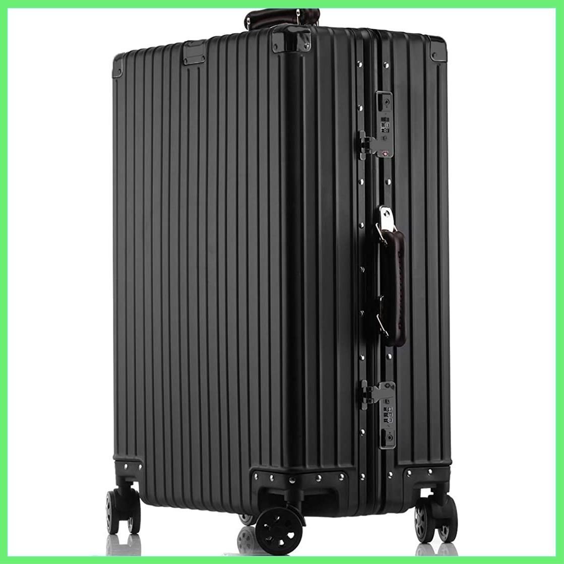 [lanbao] スーツケース オールアルミ合金 キャリーケース アルミ合金ボデ