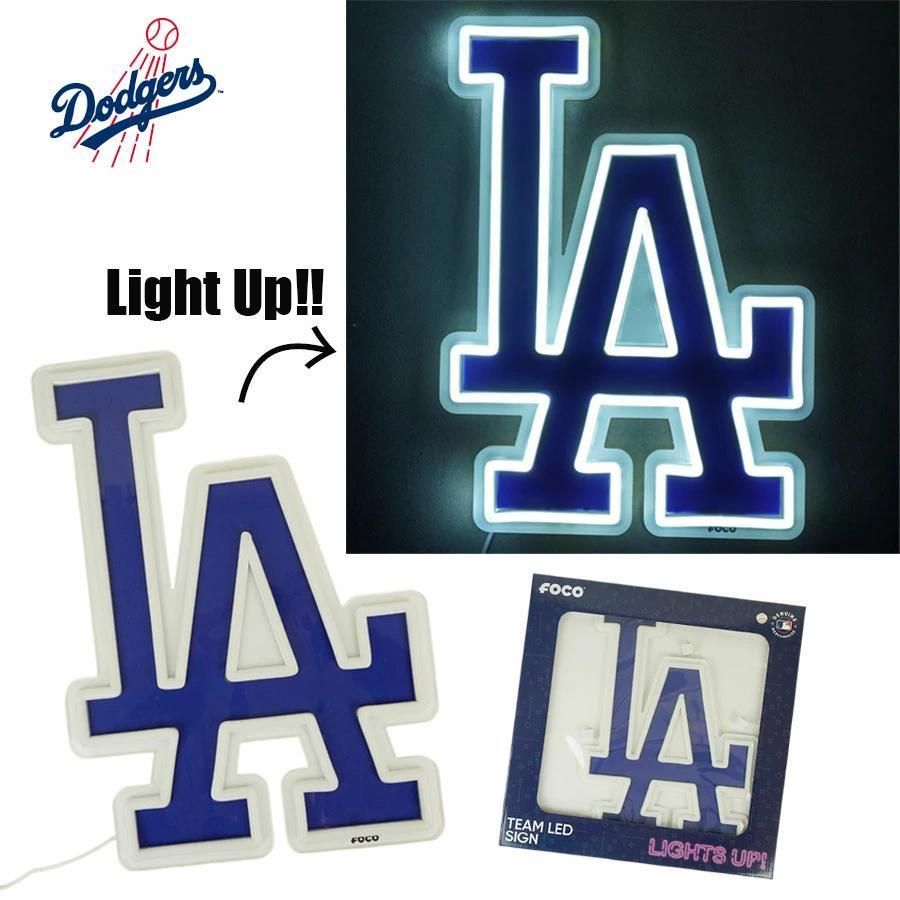MLB公式ロサンゼルスドジャースLEDネオンサインdodgers大谷翔平 los 