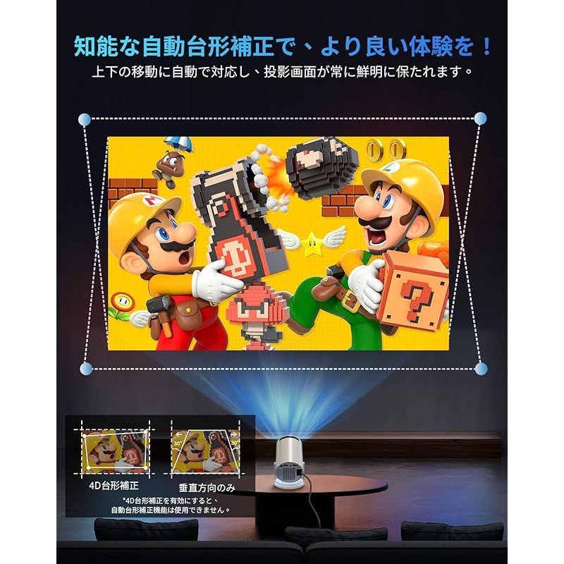 4K対応 270°回転