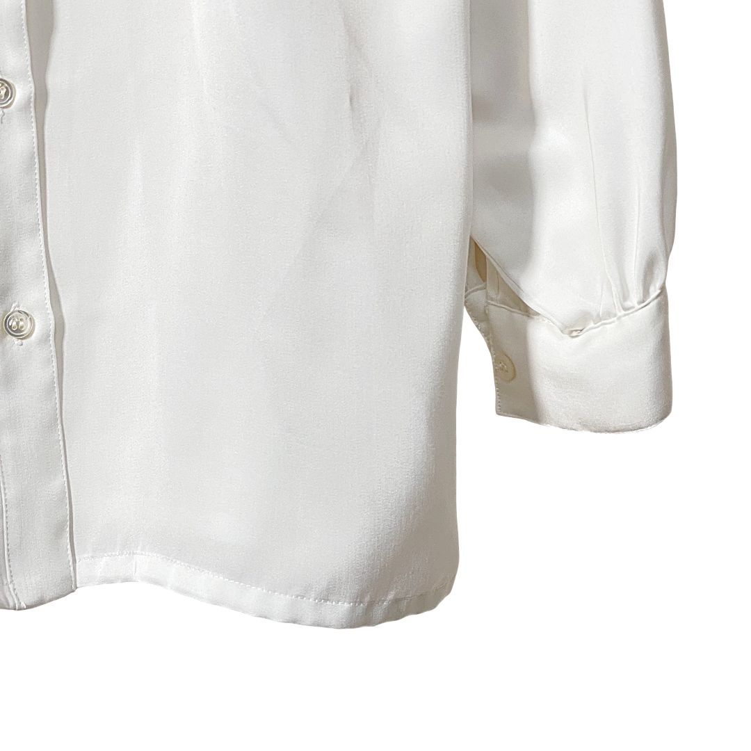 KARL LAGERFELD カールラガーフェルド ボウタイ付きブラウス