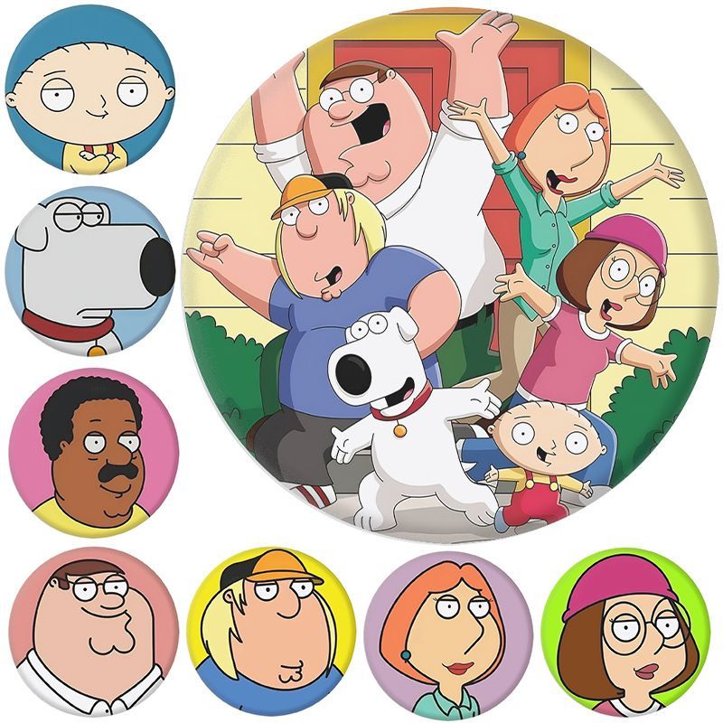 ファミリー・ガイ】 Family Guy 缶バッジ 14個セット ピーター
