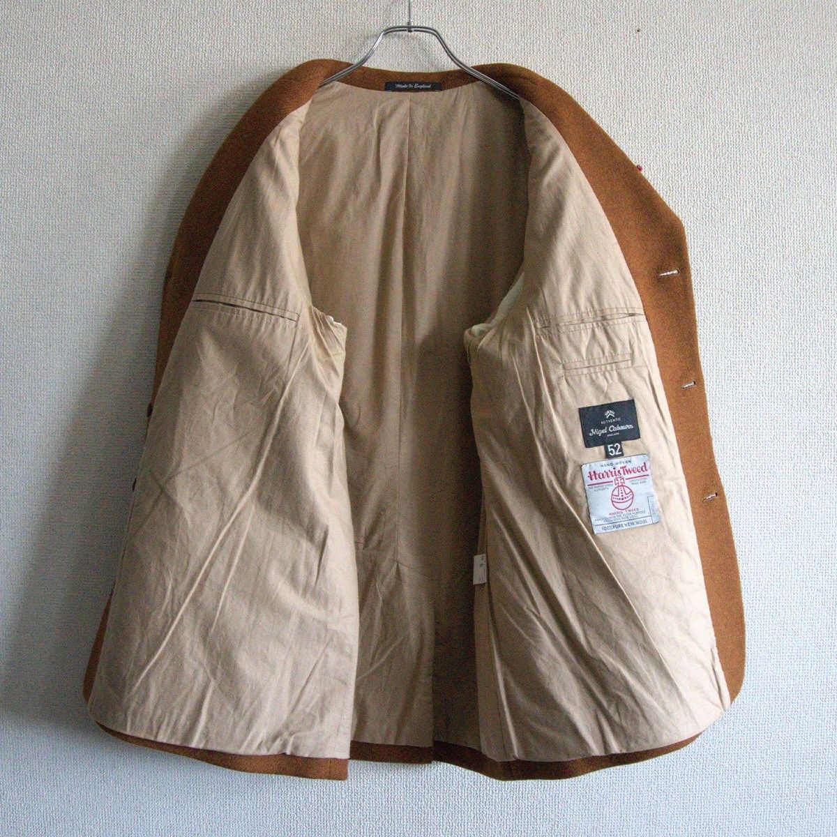 極美品 Nigel Cabourn×Harris Tweed マロリージャケット 極美品 Nigel Cabourn×Harris Tweed マロリージャケット