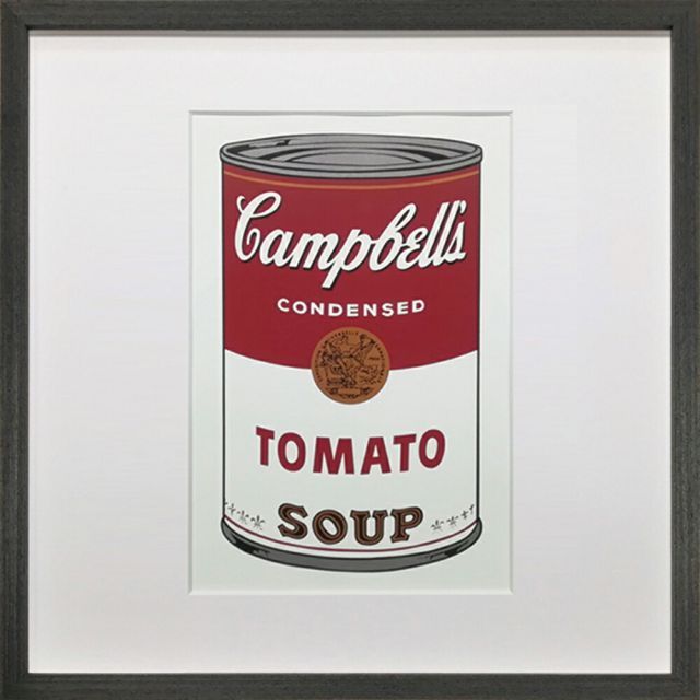 限定SALE，定番人気 Andy Warhol アンディ・ウォーホール アートフレーム Campbell's Soup 【bicosya/美工社】 IAW-62509 その他