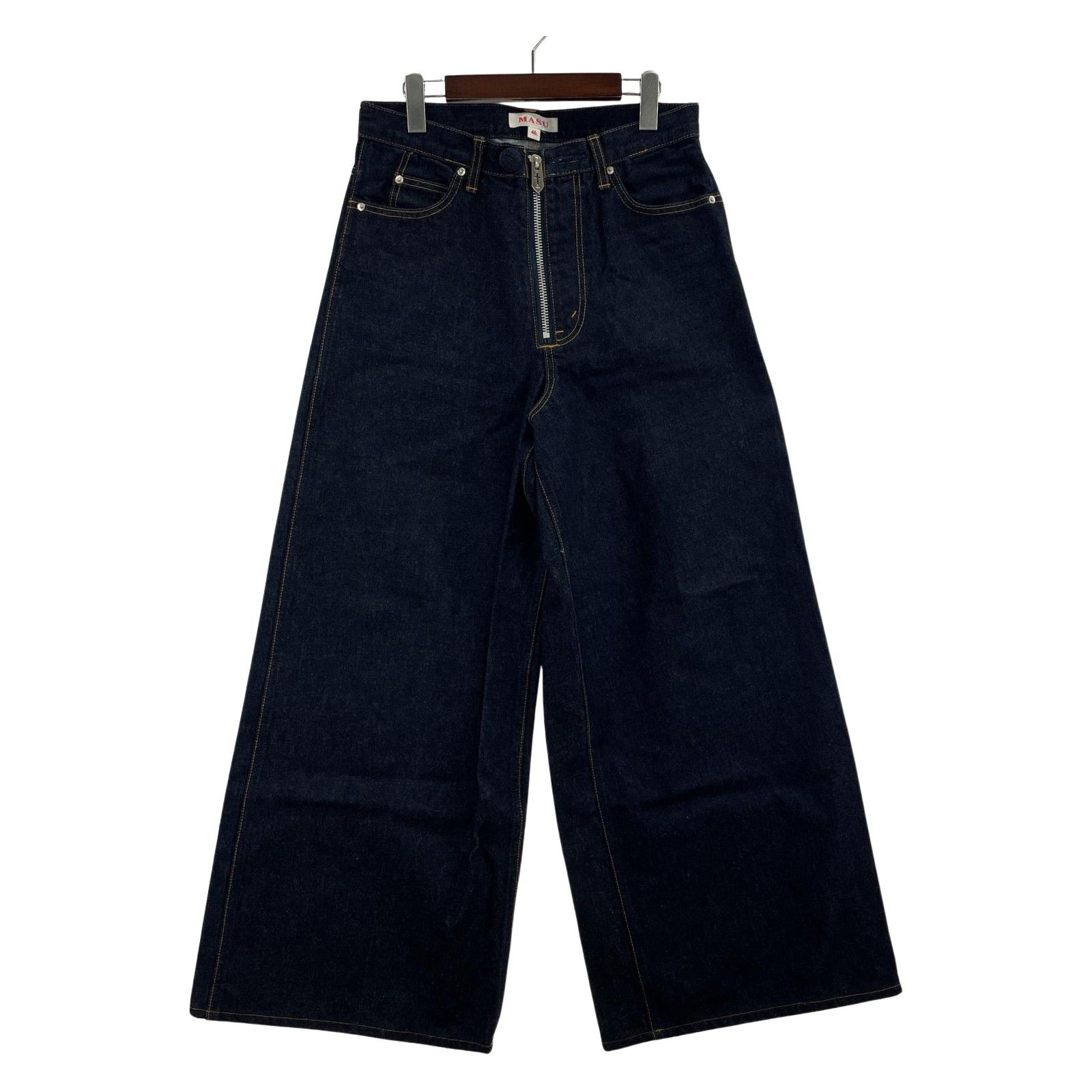 MASU 23AW BAGGY JEANS 46 インディゴ - メルカリ