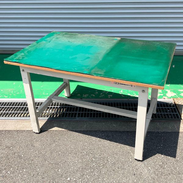 |大阪吹田 現状品 サカエ 軽量作業台KKタイプ 天板1200×750mm ワークテーブル 耐荷重350kg ●99312