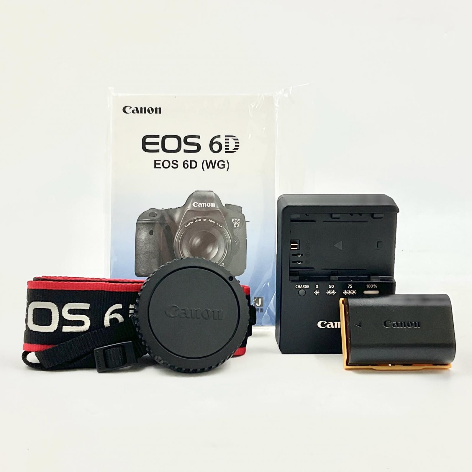 Canon デジタル一眼 EOS 6D ボディ ブラック 動作確認済