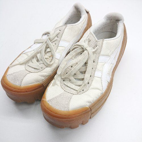 ◇ Θ Onitsuka Tiger オニツカタイガー DELEGATION CHUNK スニーカー サイズ24.5 ベージュ レディース E  【1410100023493】 - メルカリ