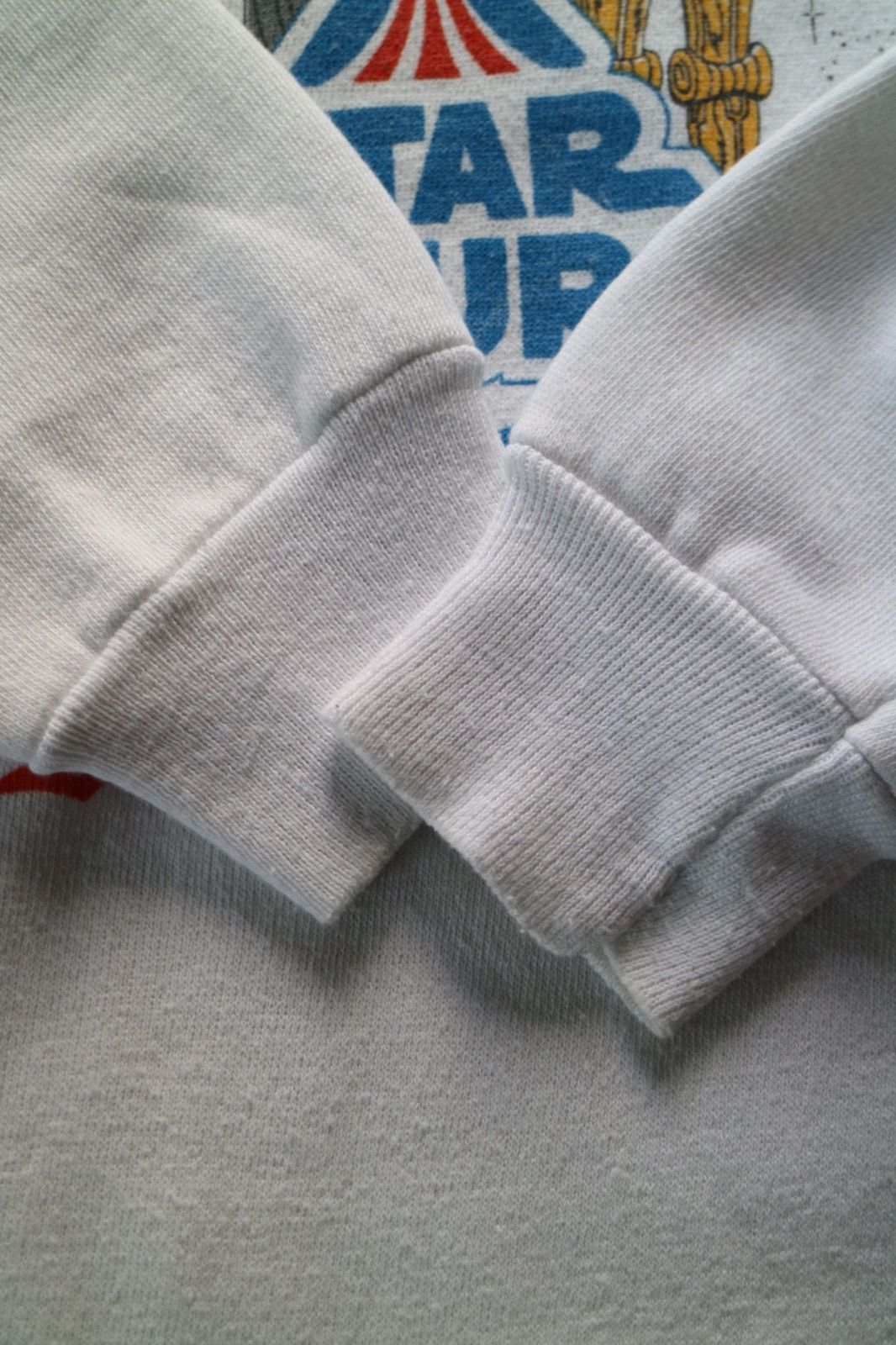 80s Disney STARWARS C3PO R2D2 STARTOURS SWEAT ディズニー スター