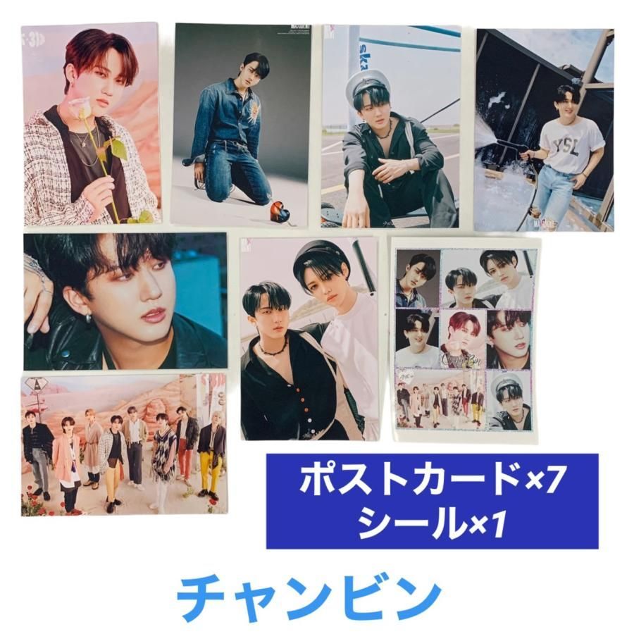 チャンビン StrayKids ストレイキッズ スキズ ポストカードセット