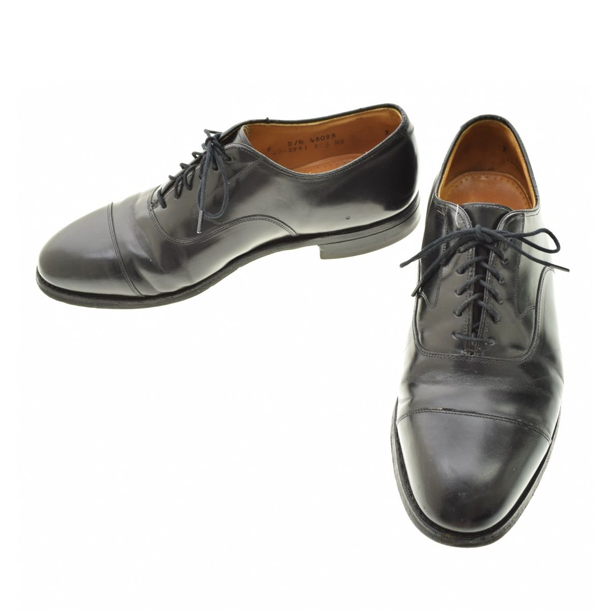 JOHNSTON&MURPHY】OPTIMA 80s～90s USA製 キャップトゥレザー