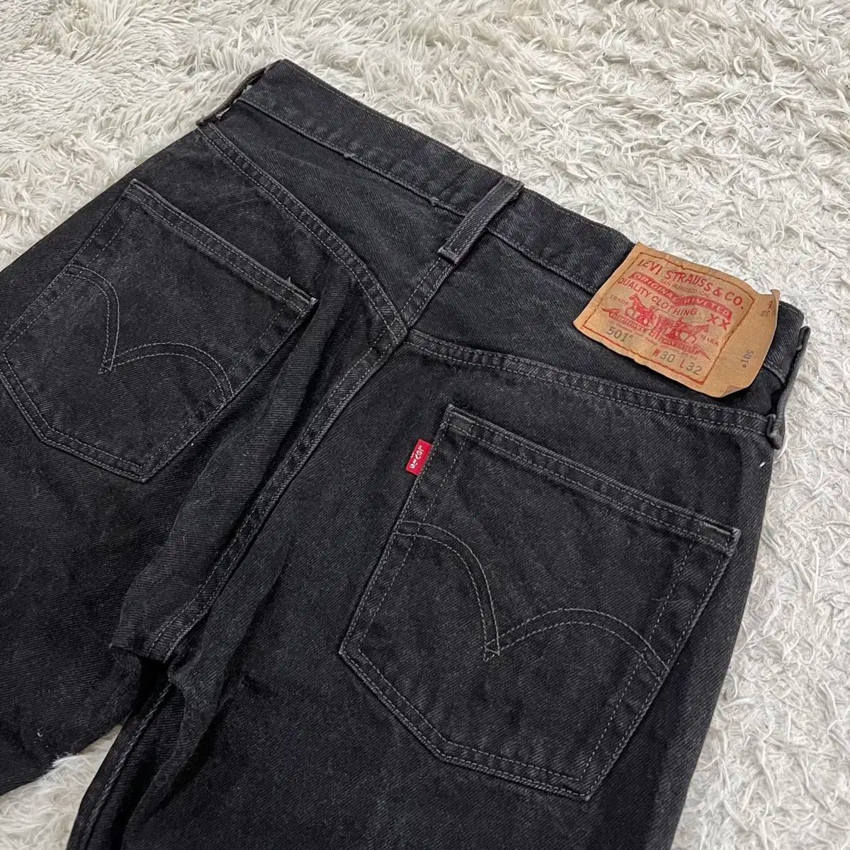 Levi's - Levi's リーバイス 501 ブラックデニムパンツ