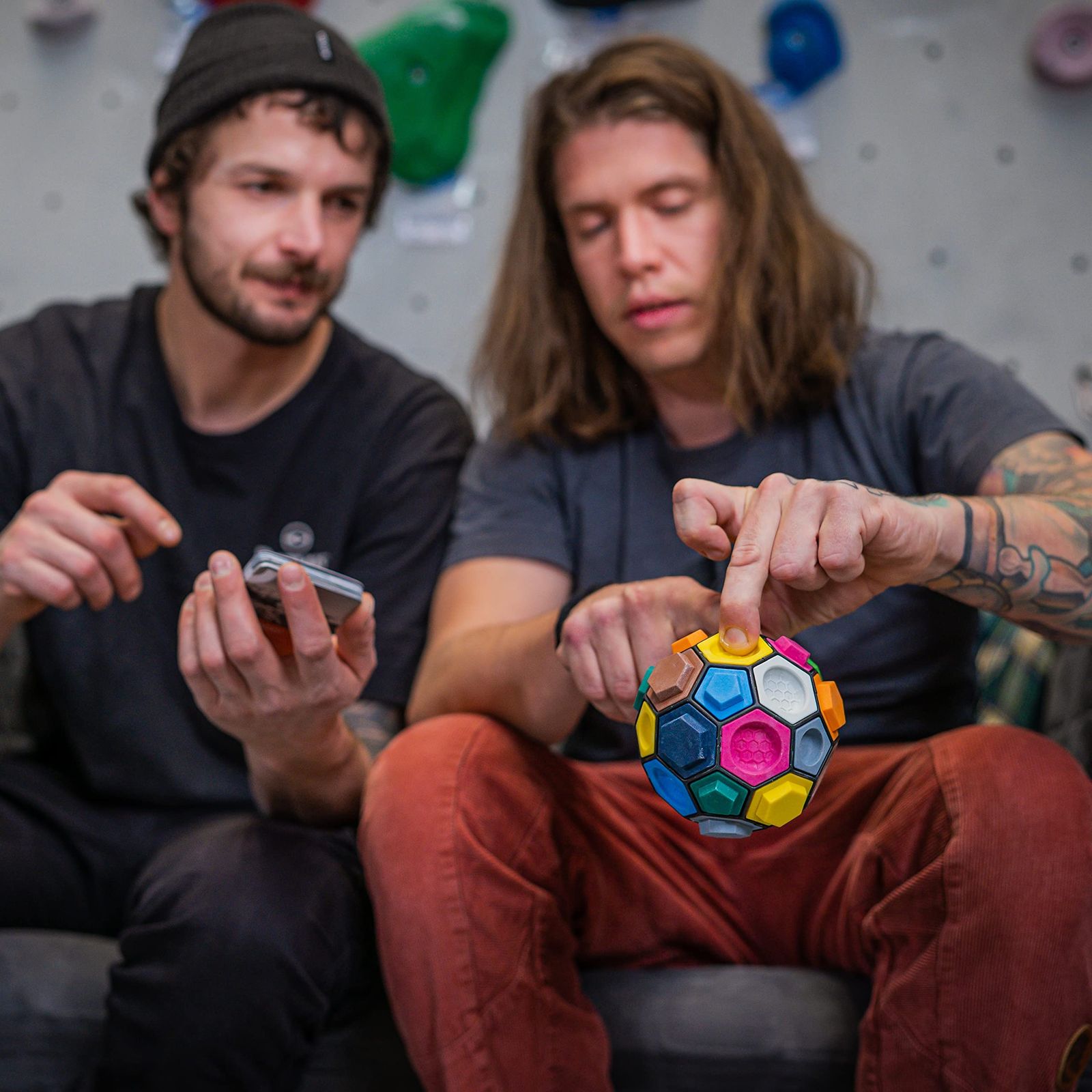 【BOULDERBALL ボルダーボール】ボルダリング クライミング トレーニング ホールド プロクライマー絶賛＜指先保持力・集中力・創造力向上 人気商品】【BOULDERBALL ボルダーボール】ボルダリング クライミング