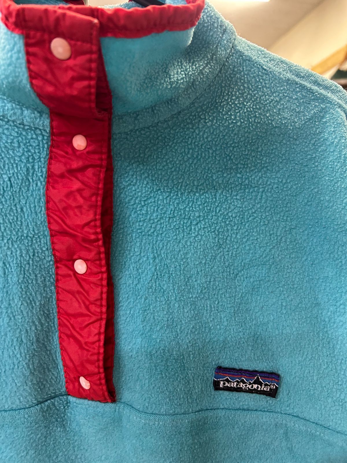 USA製 80's~90's Patagonia シンチラスナップTフリース 三角タグ