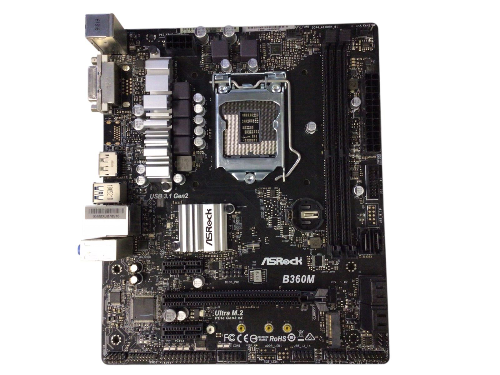 【動作品】ASRock B360M Intel i5-8500セット セット】ASRock B360M マザーボード-board ＋ intel i5-8500