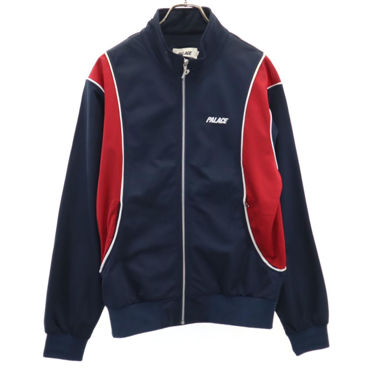 パレス ジップジャケット S ネイビー PALACE ジャージ メンズ 古着 【240224】