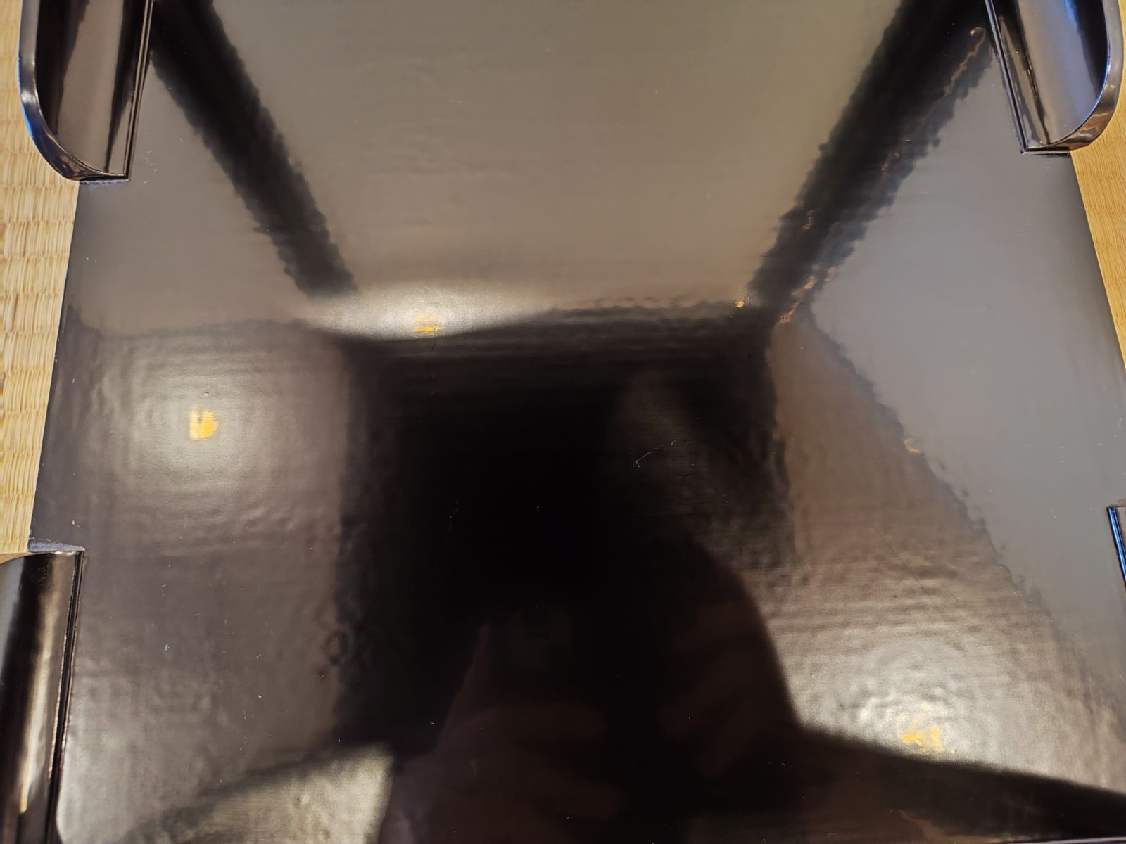 逢絢亭】茶道具 竹蓋置 一双 藤井誡堂書付 西川楳玄作 共箱入り 楽天