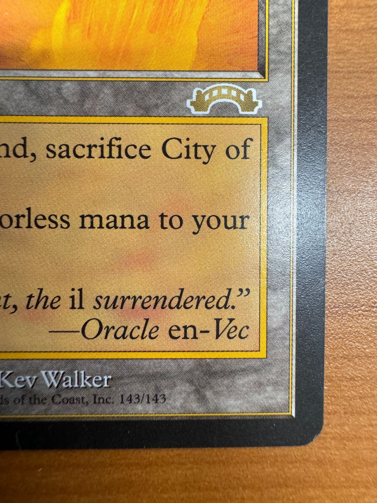 貴重】裏切り者の都 City of Traitors 英語版 EN版 EXO 土地 R MTG 