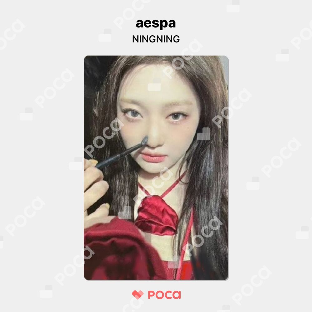 大人気定番商品 aespa ニンニン ホボバッグトレカ blue K-POP・アジア