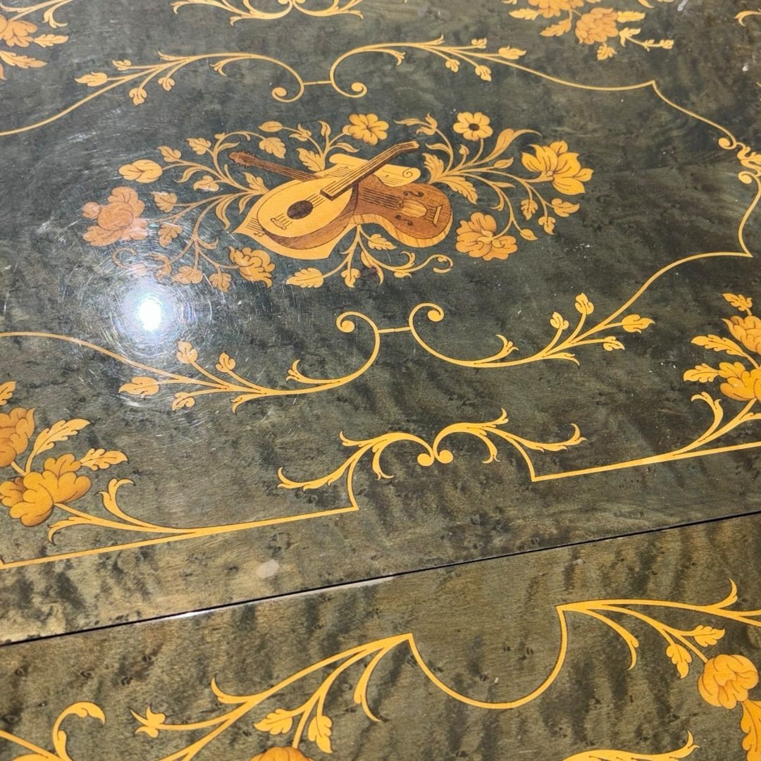 イタリア製 DOMANI ドマン　キャスター付　象嵌ワゴン　キッチンワゴン イタリアンスタイル 象嵌ワゴン 組立式｜おしゃれ家具通販 Y