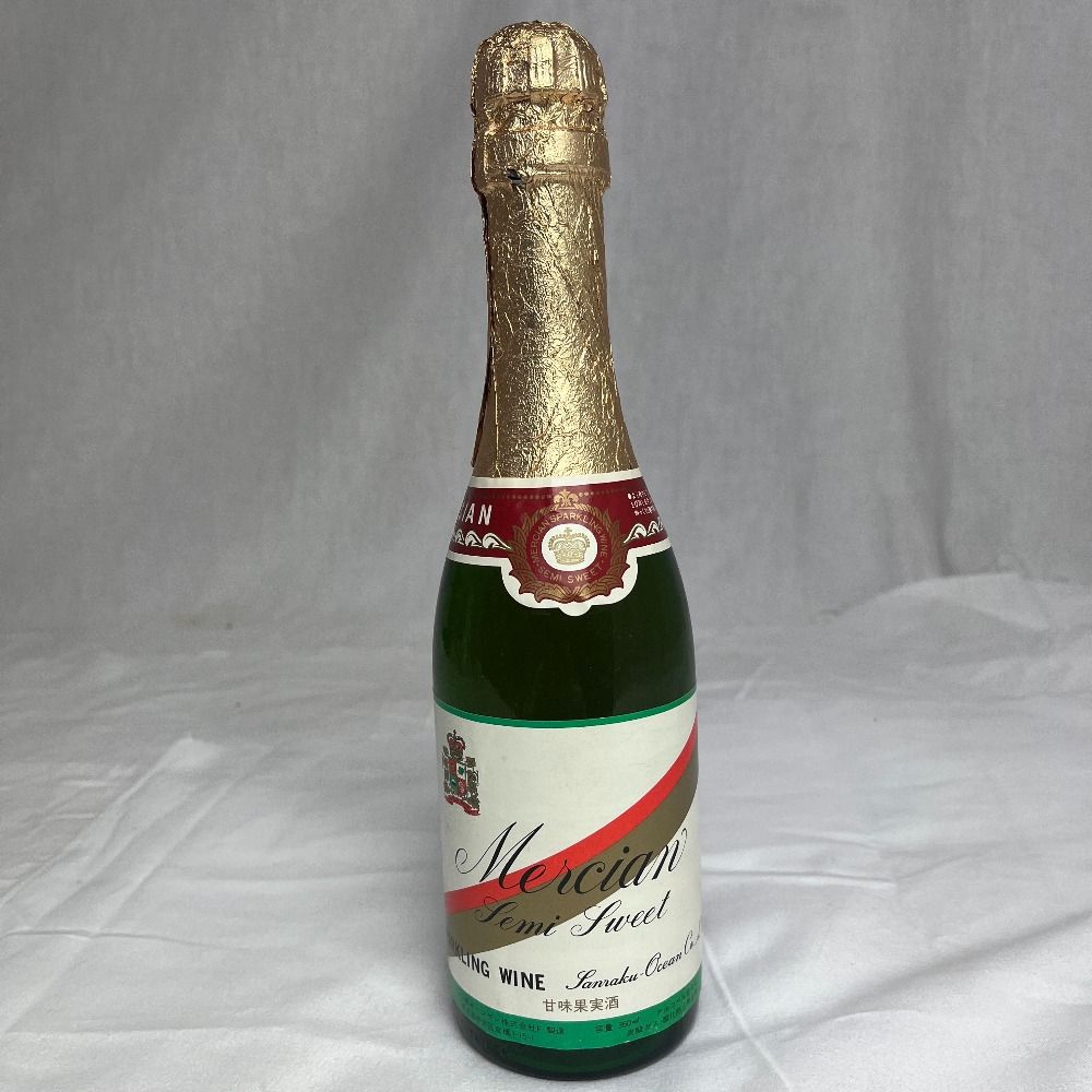 mercian メルシアン sparkling wine スパークリングワイン お酒 未開封 未成年購入不可商品 箱はなし【中古】 - メルカリ