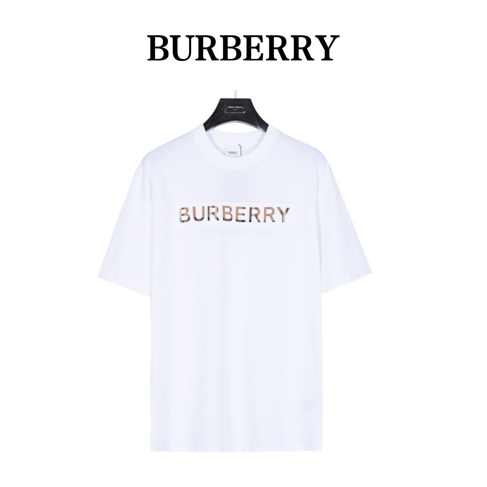 今日WTO】Burberry チェックロゴ文字半袖 -TN81 - メルカリ