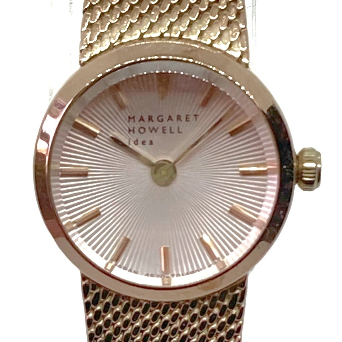 MargaretHowell(マーガレットハウエル) 腕時計美品 - 4520-T019501 レディース シルバー