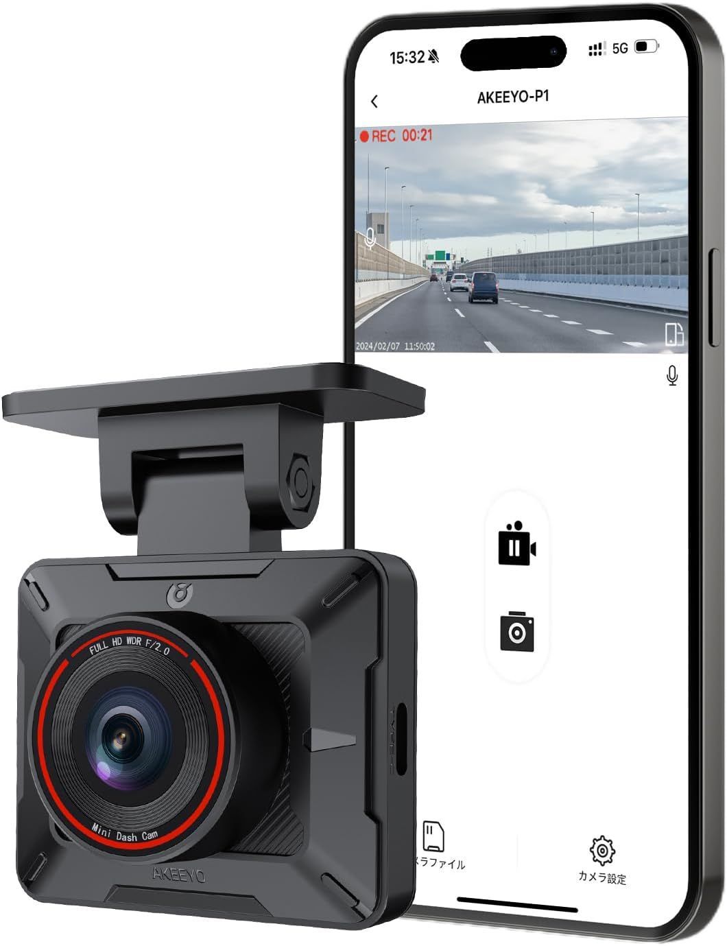 ドライブレコーダー コムテック ZDR027 前後2カメラ - Cameras ZDR027