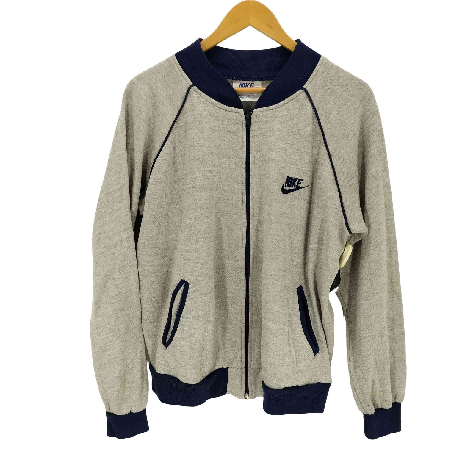 ナイキ NIKE 70s オレンジタグ ロゴ刺繍スウェットブルゾン