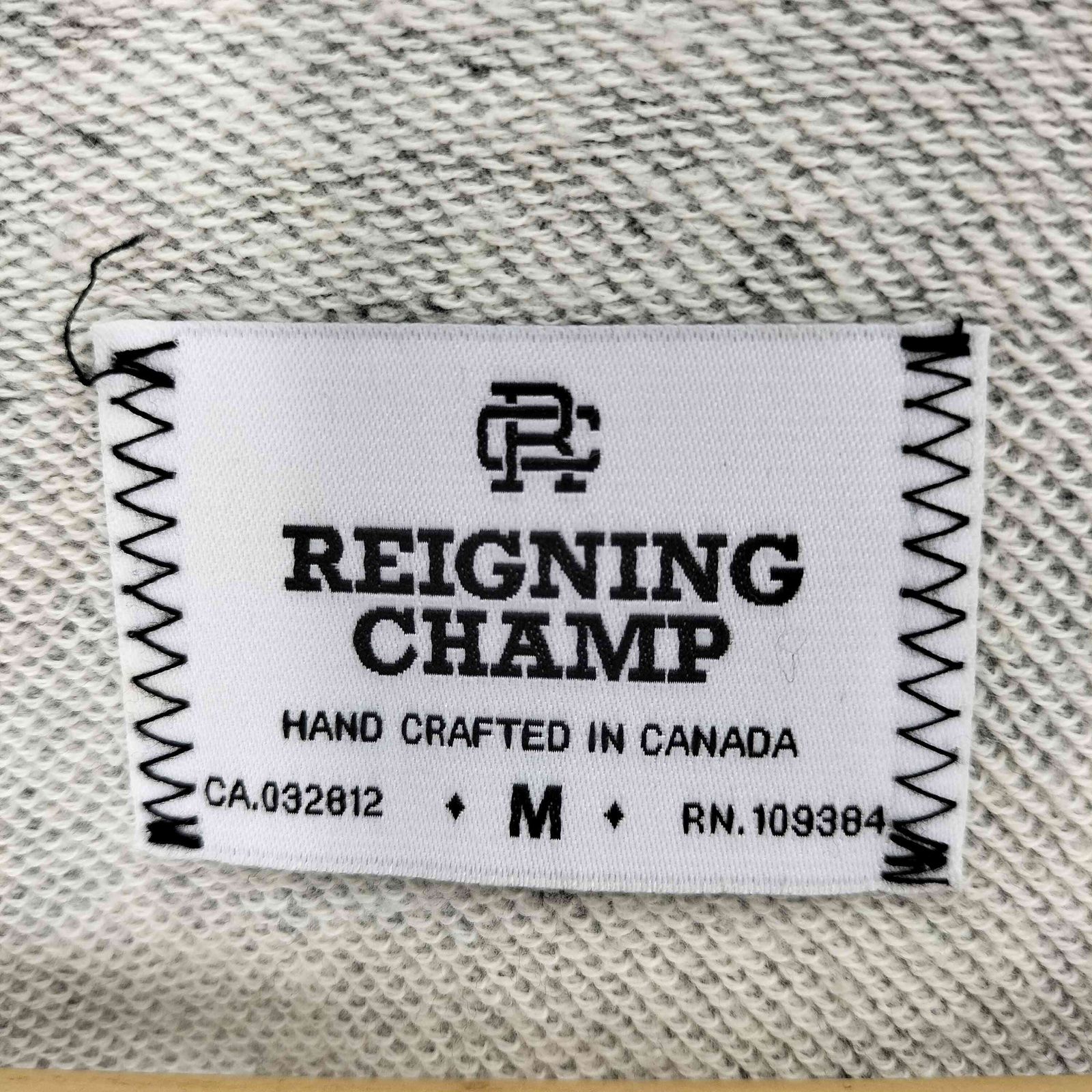レイニングチャンプ REIGNING CHAMP カナダ製 ロゴワッペン