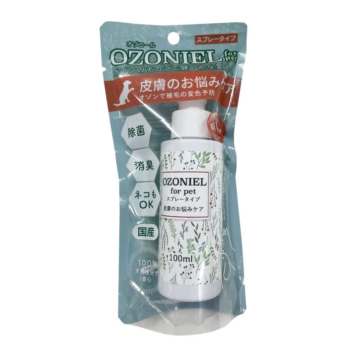 同梱不可 18個セット カモス OZONIELforpetオゾニールスプレー皮膚のお悩みケア100ml