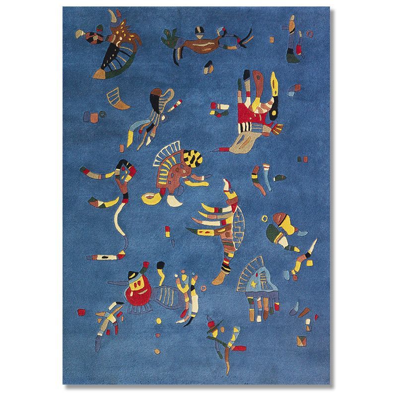 抽象油彩画ロシアの空 ワシリー・カンディンスキー「空の青」（1940年） ロシア 抽象画