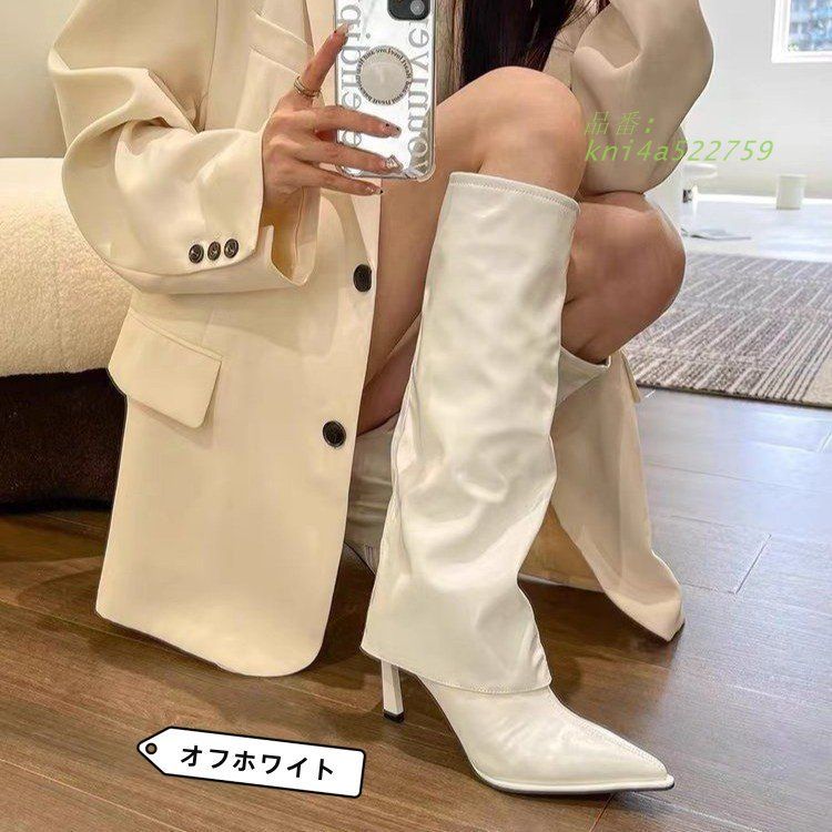 ロングブーツ韓国ファッションレディース7SHO-65