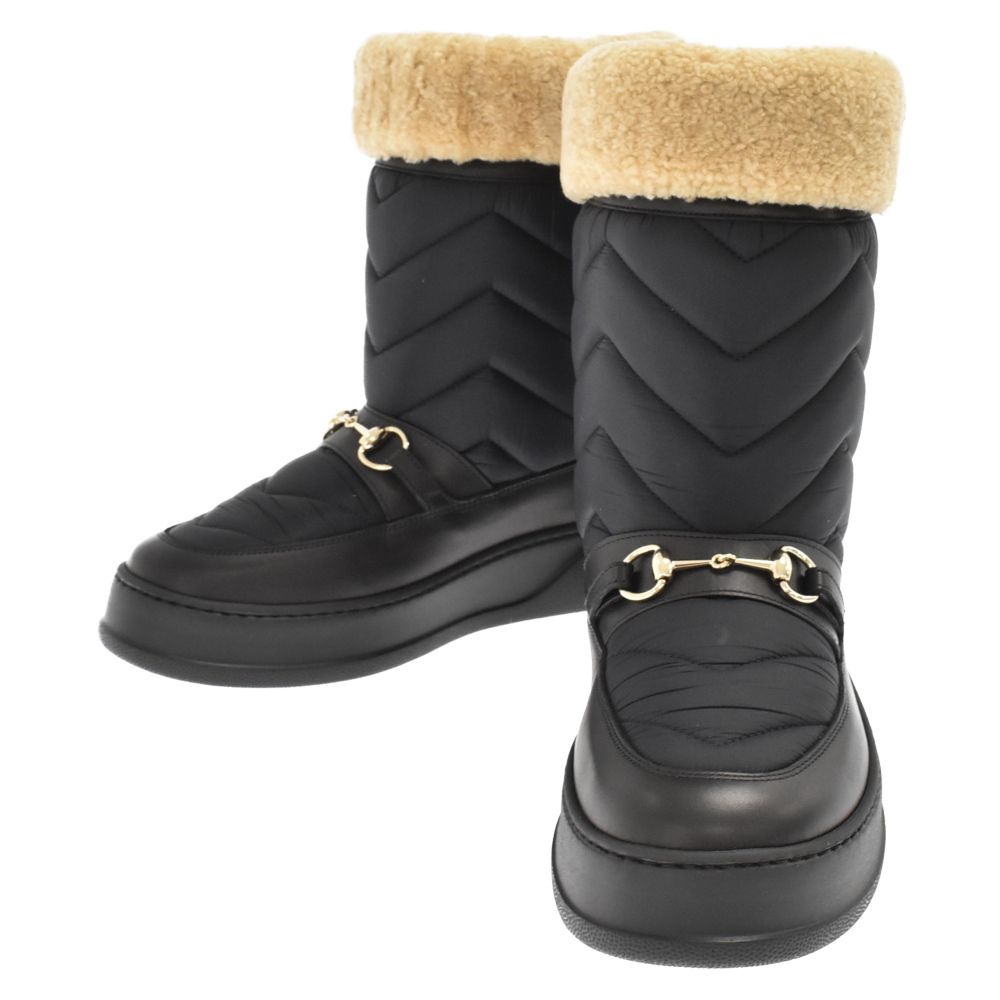 GUCCI (グッチ) Chevron Boots 673124 キルティング スノー