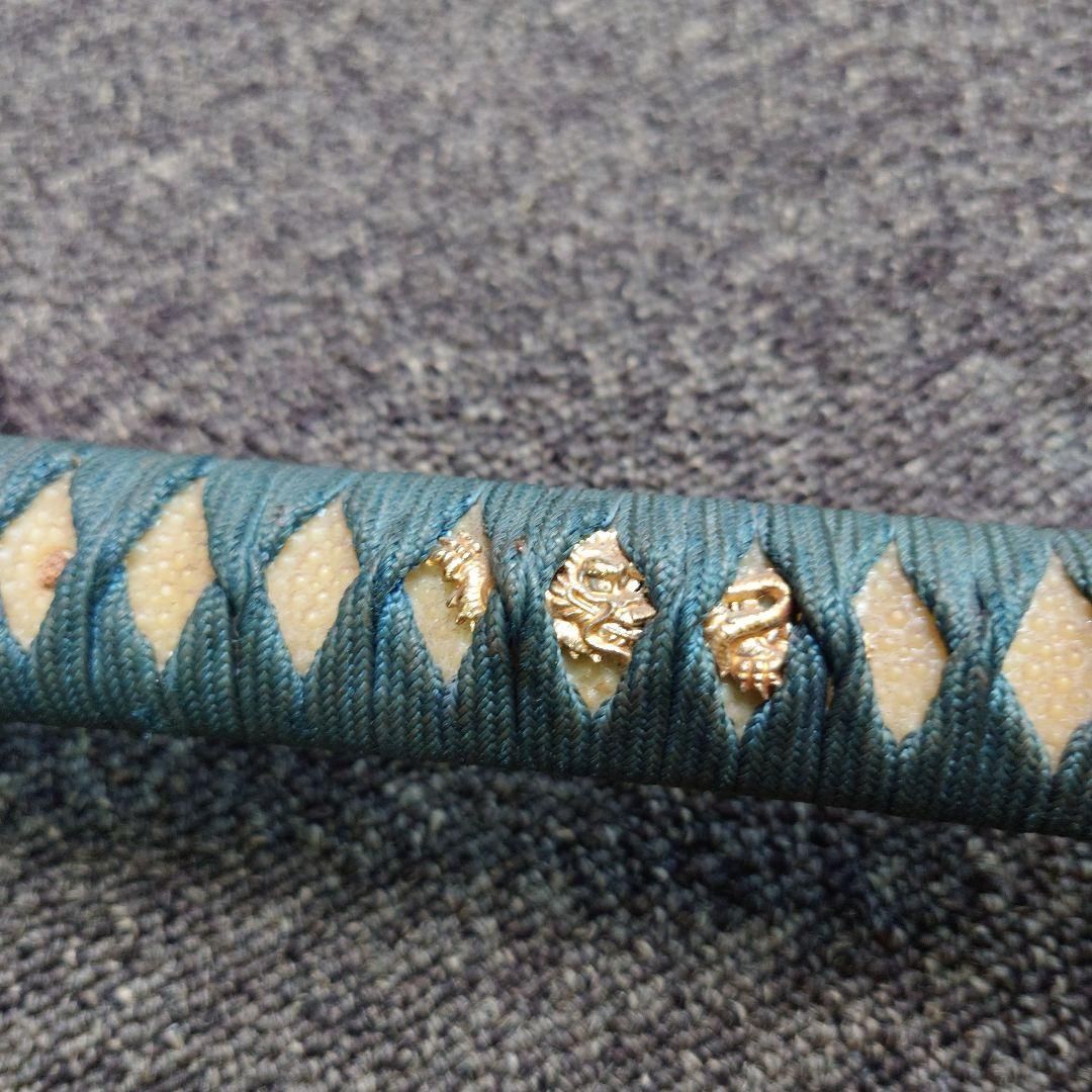 日本刀 鞘付き模造刀 大小2本セット 観賞用 柄グリーン 日本刀 鞘付き模造刀 大小2本セット 観賞用 柄グリーン - メルカリ