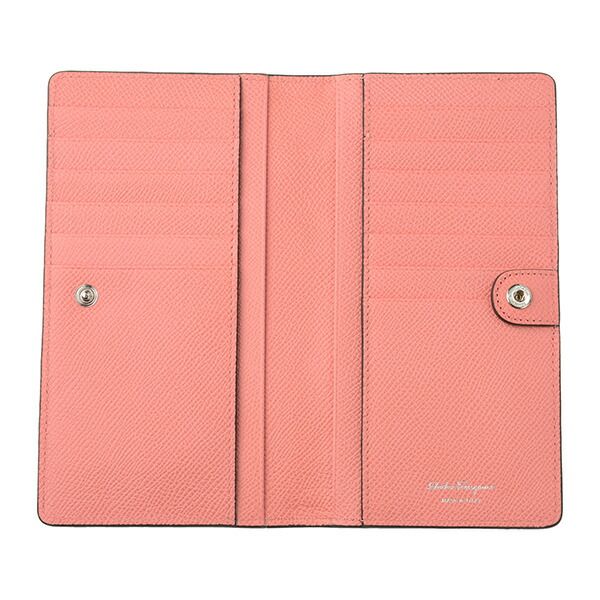 新品 フェラガモ FERRAGAMO 長財布 コンチネンタルウォレット コラッロ 