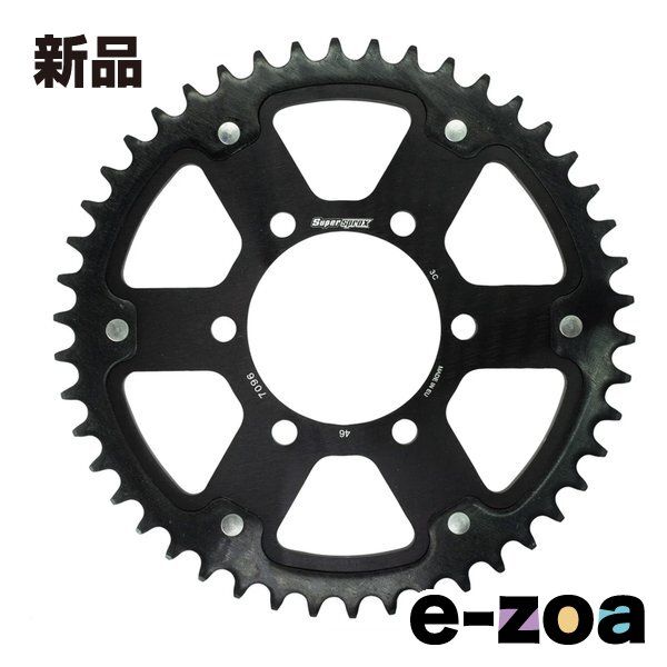 Supersprox スーパースプロックス SPX REAR STEALTH 7096-46T BLK RST-7096 46-BLK 2587548