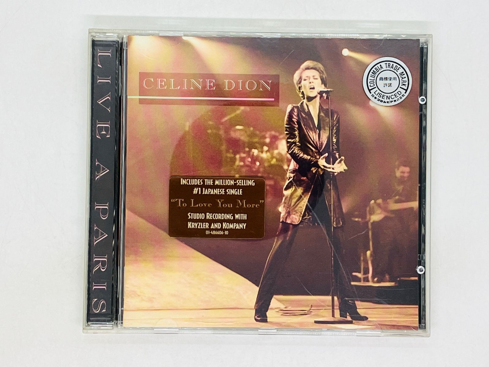 CD CELINE DION Live A Paris セリーヌ・ディオン ライヴ イン パリ