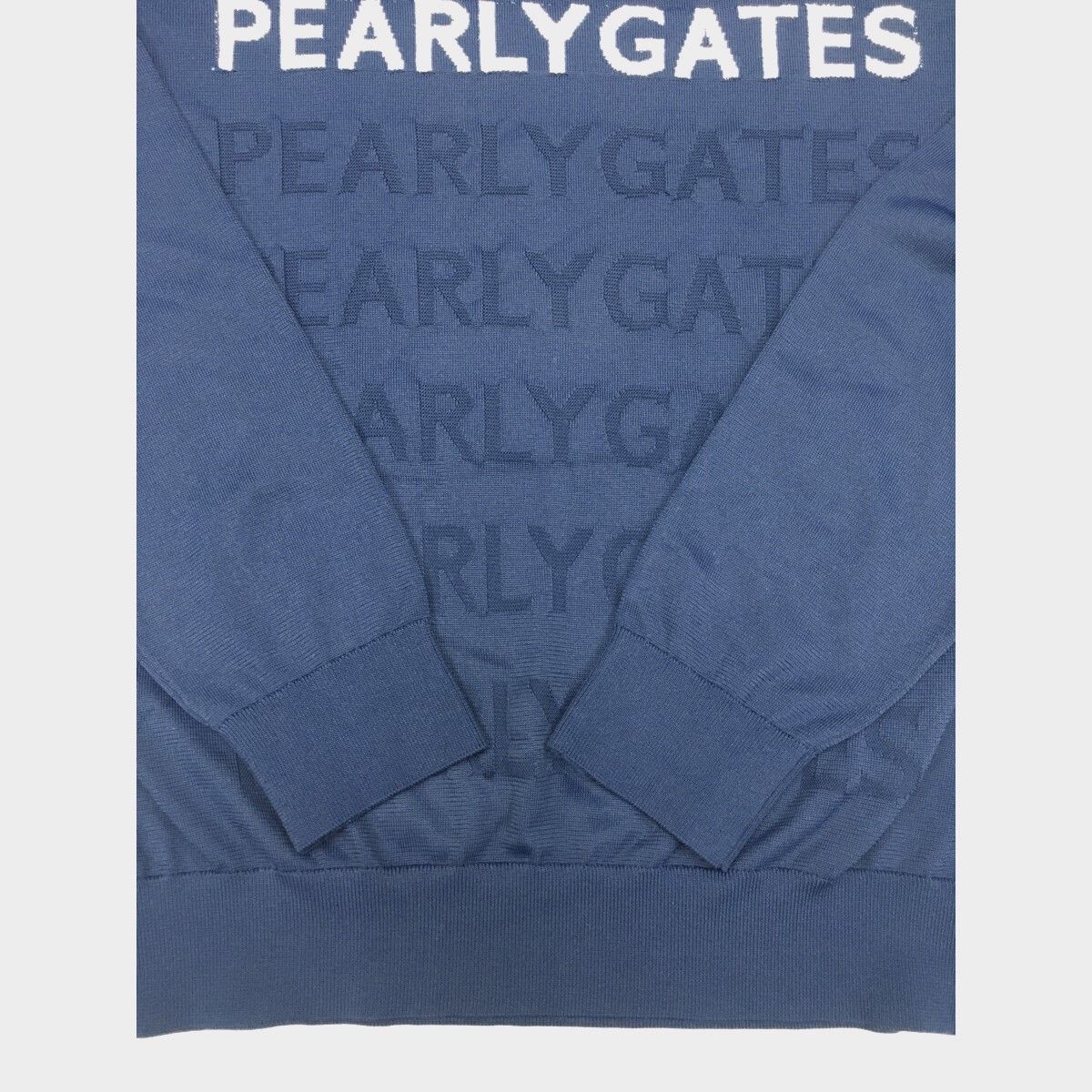 特別価格 中古 メンズ パーリーゲイツ PEARLY GATES ニット 6(LL) 濃紺 セーター