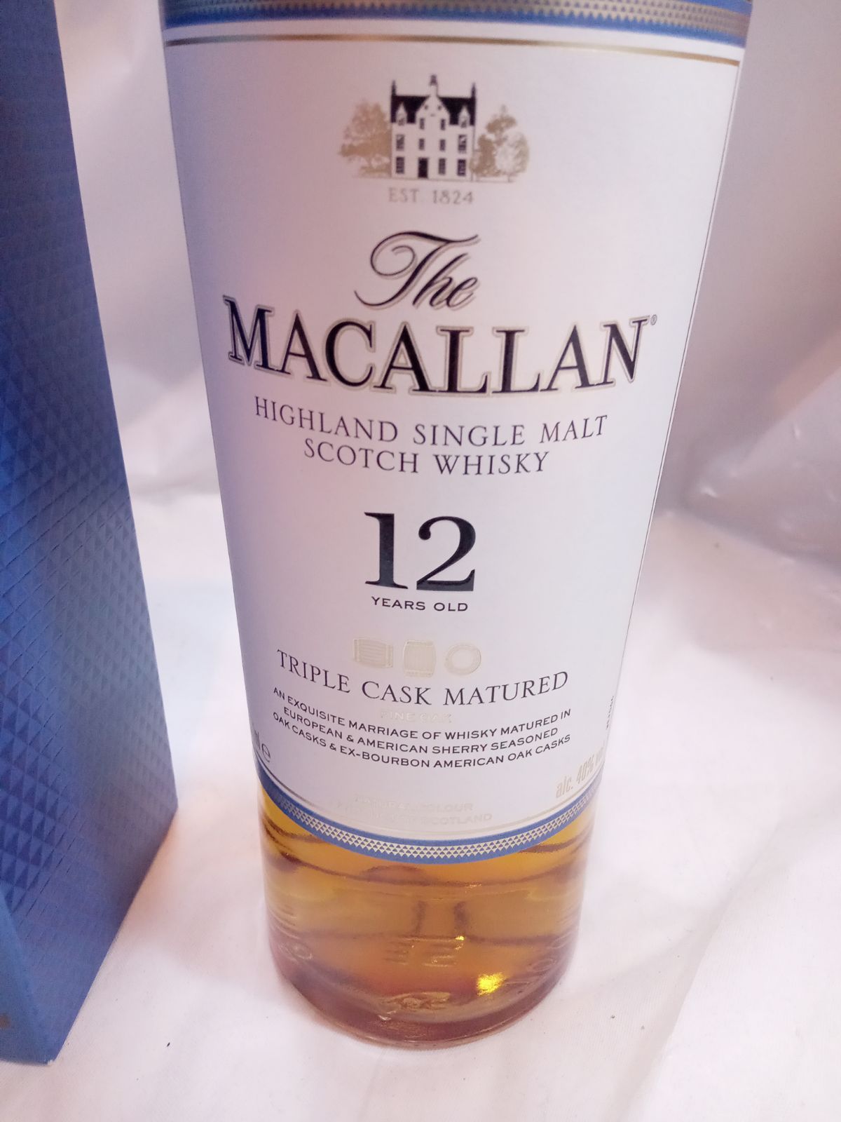 マッカラン12年 トリプルカスク 700ml 箱付未開封 - メルカリ