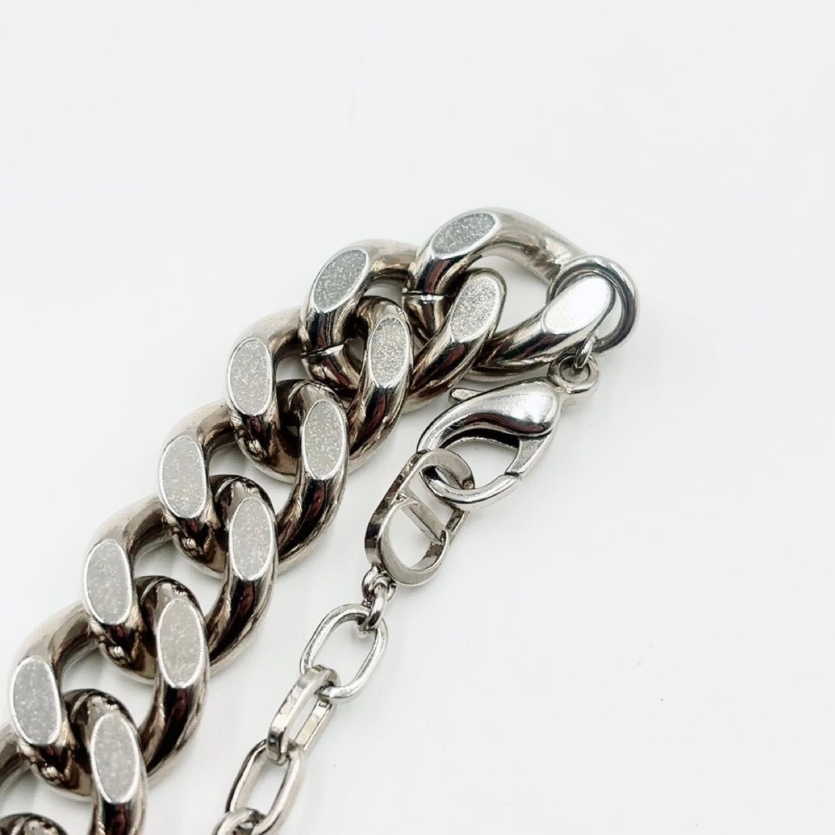 Christian Dior Couture チェーンリンク ネックレス シルバー 喜平