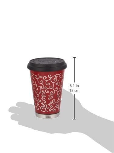 UM-MB MINI TUMBLER MOBILE 漆 URUSHI 1個 300ml 唐草 朱 フタ付きステンレスタンブラー 1個 サーモマグ MUG THERMO TALLINNNEXPO_COM