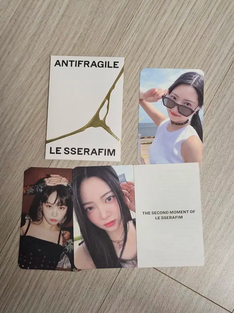 LE SSERAFIM SHOPEE 購入特典トレカ ANTIFRAGILE LE SSERAFIM SHOPEE 購入特典トレカ ANTIFRAGILE