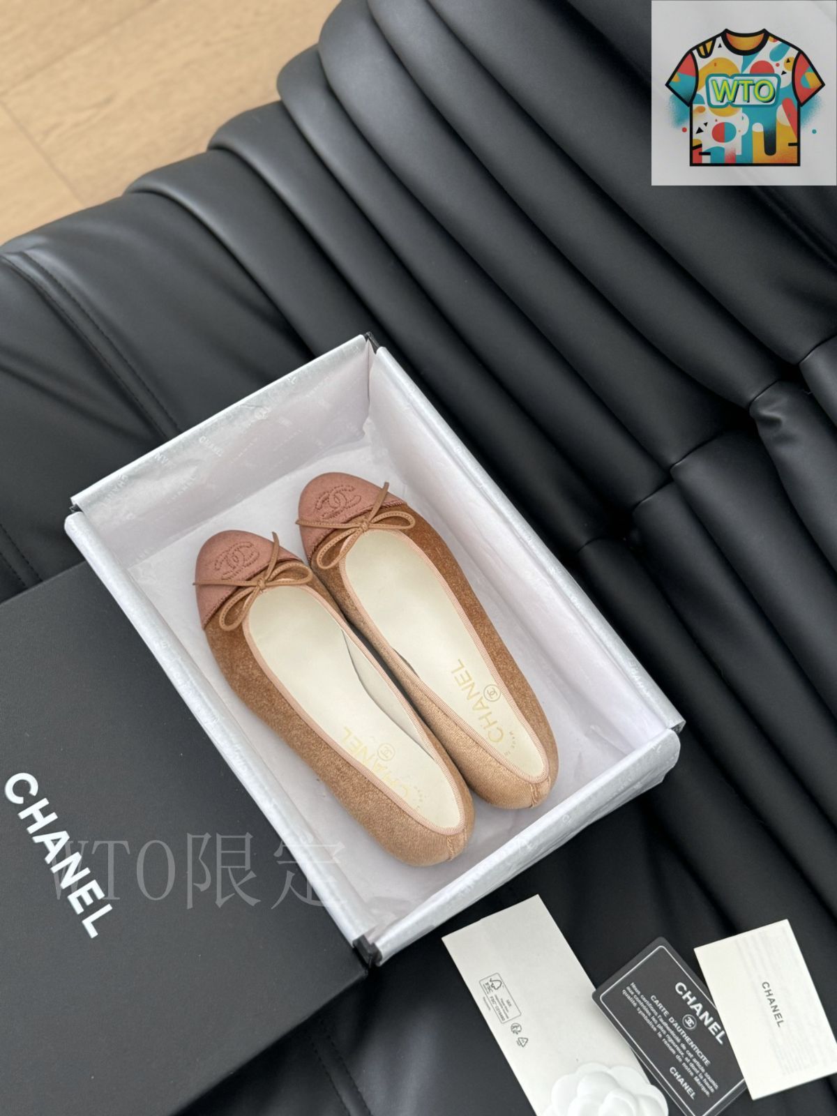 userさま専用になります。CHANEL バレエシューズ 箱付き　　未使用品 シャネルのバレエシューズ10-1-WTO輸入-FGF73 - メルカリ