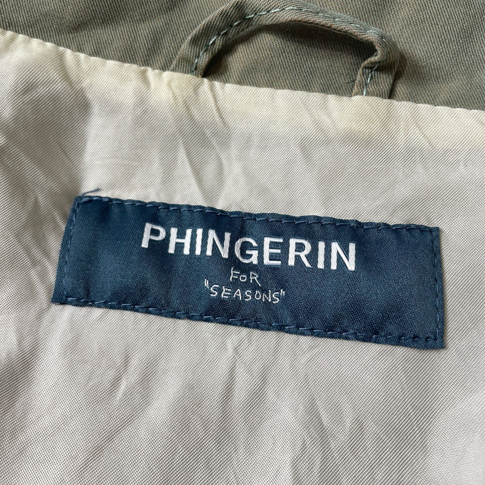 定価3.5万 PHINGERIN コーチ ジャケット フィンガリン - メルカリ