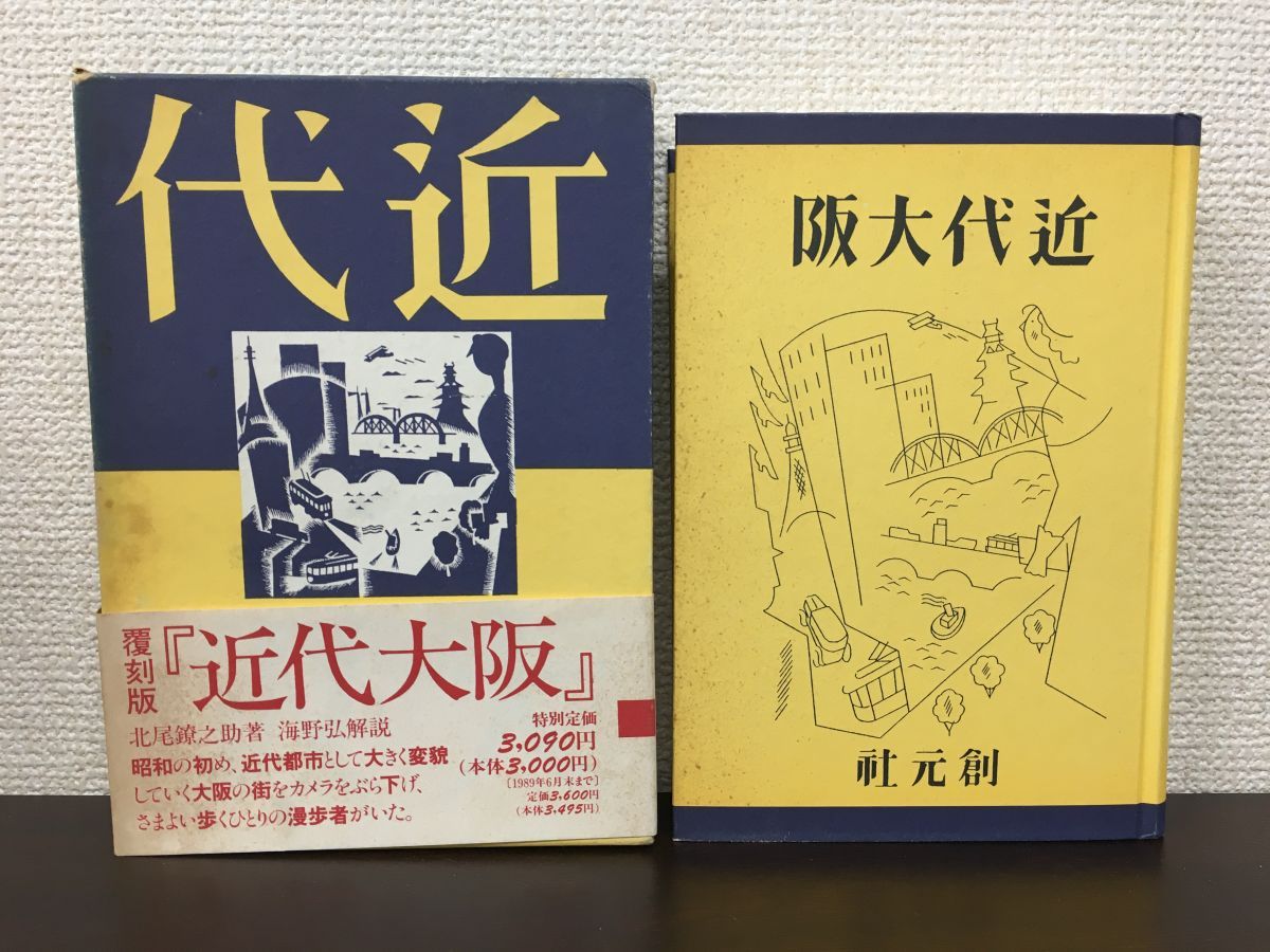 近代大阪 覆刻版 (近畿景観 第 3編) 近畿景観第三編/北尾鐐之助/創元社