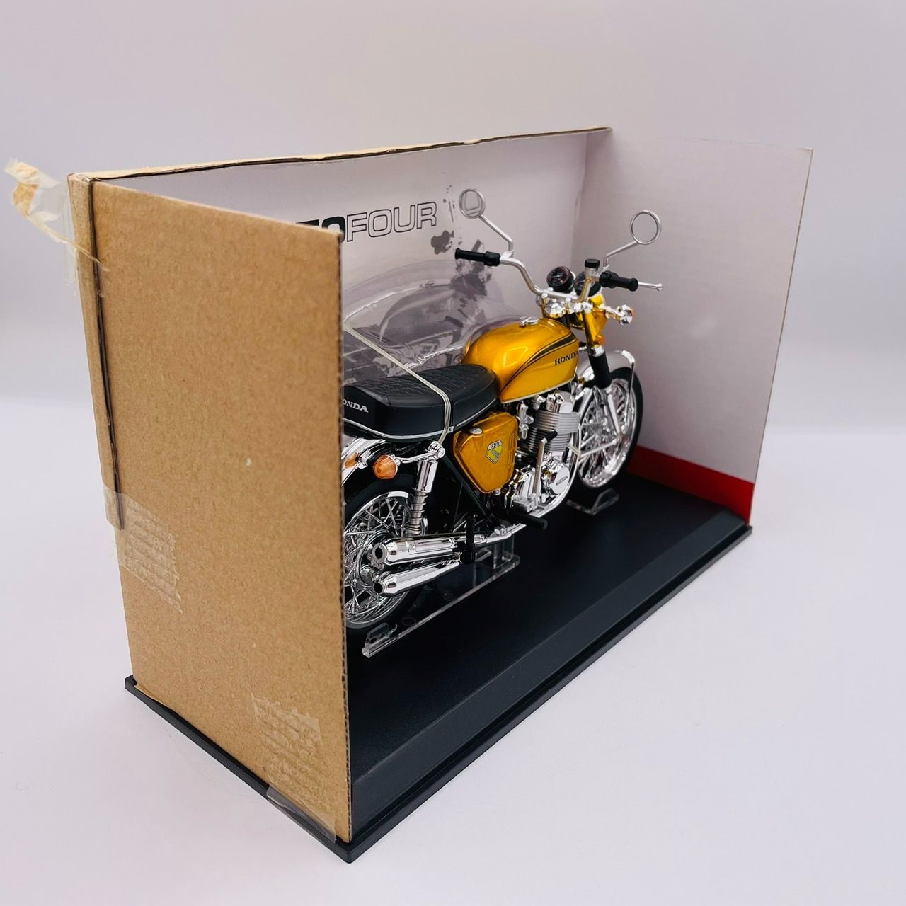 HONDA CB750FOUR キャンディーゴールド　skynet 1/12 スカイネット 1/12 完成品バイク Honda CB750FOUR (K0