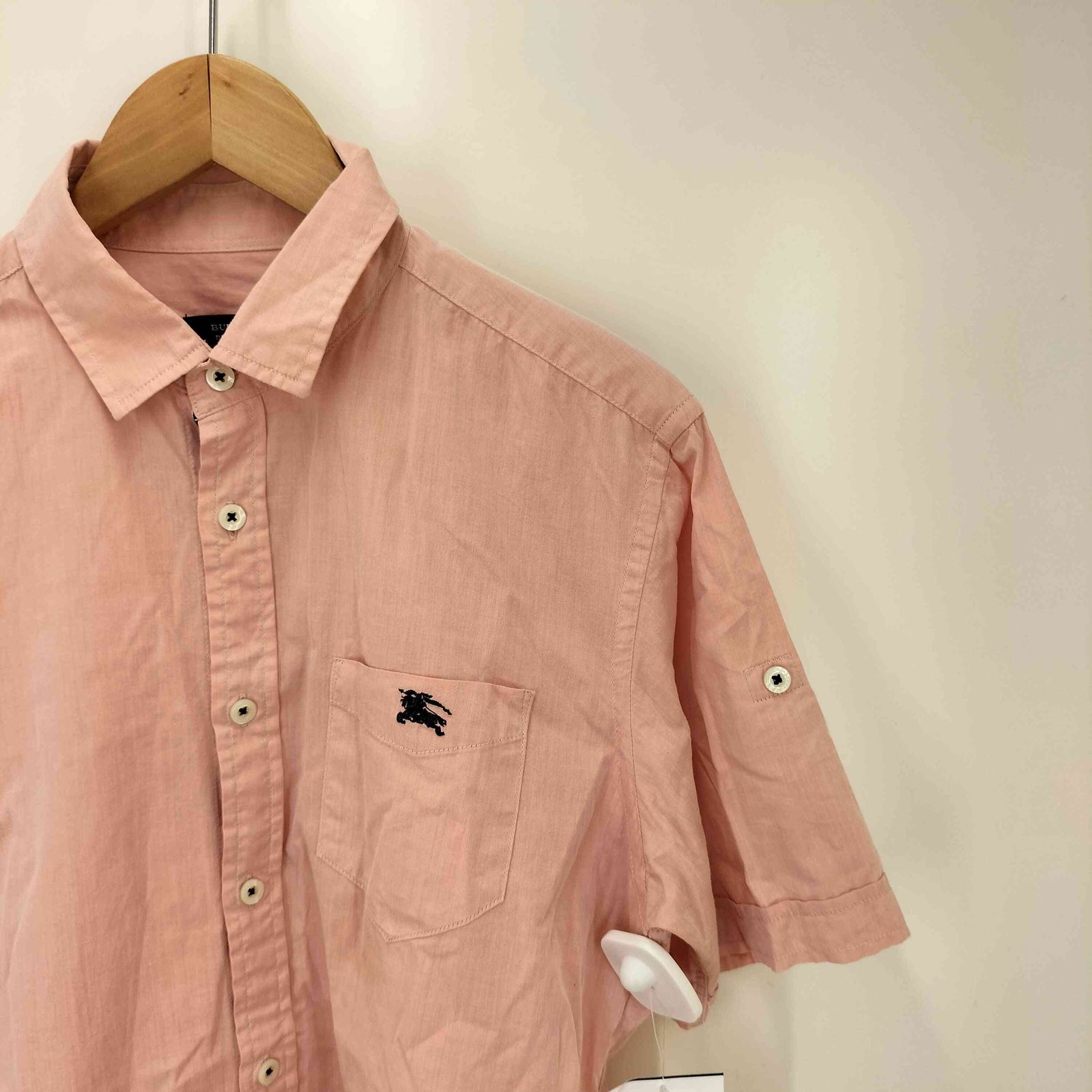 バーバリーブラックレーベル BURBERRY BLACK LABEL ロゴ刺繍