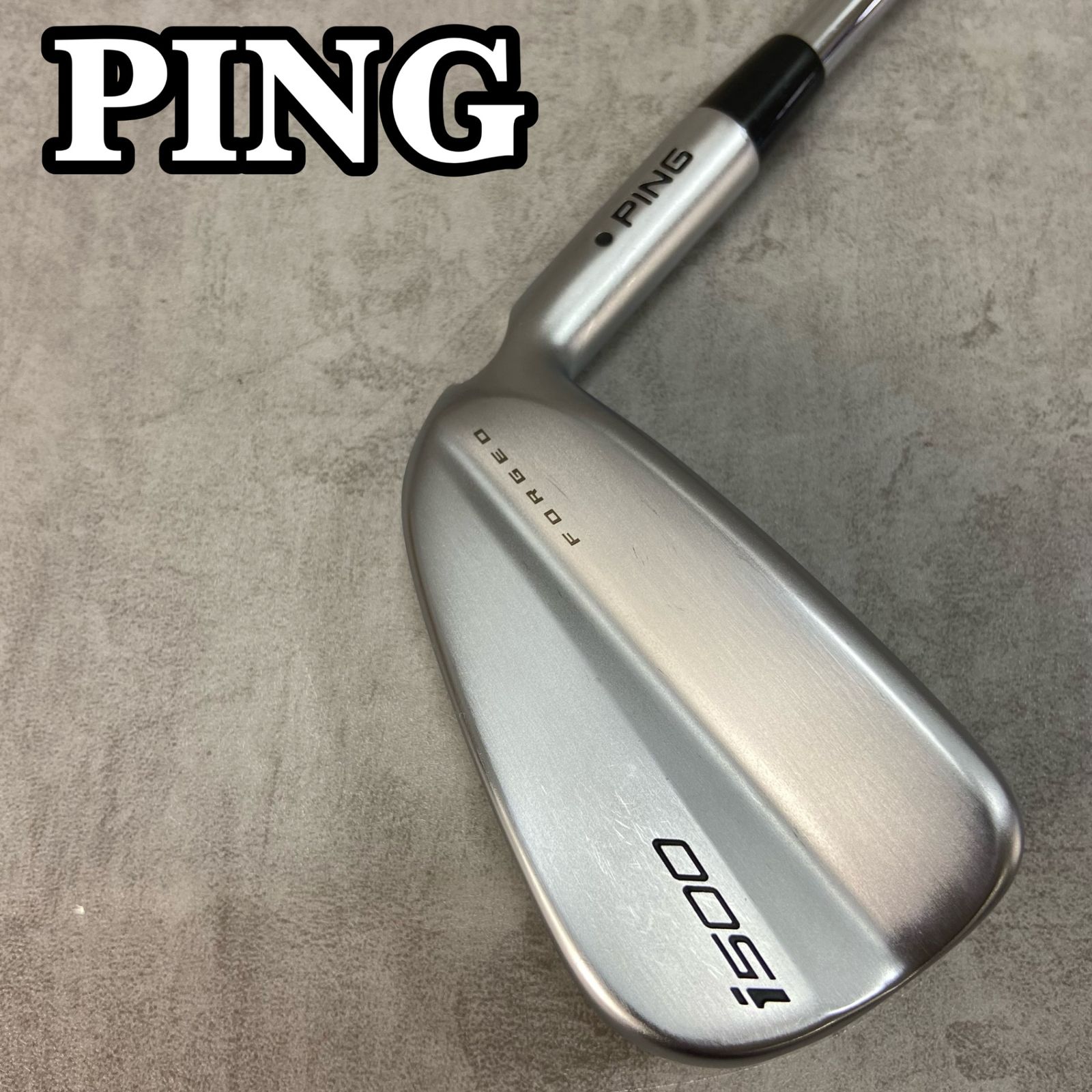 PING i500 メンズゴルフ アイアン 7番 S 右利き用 ピン N.S.PRO Zelos7